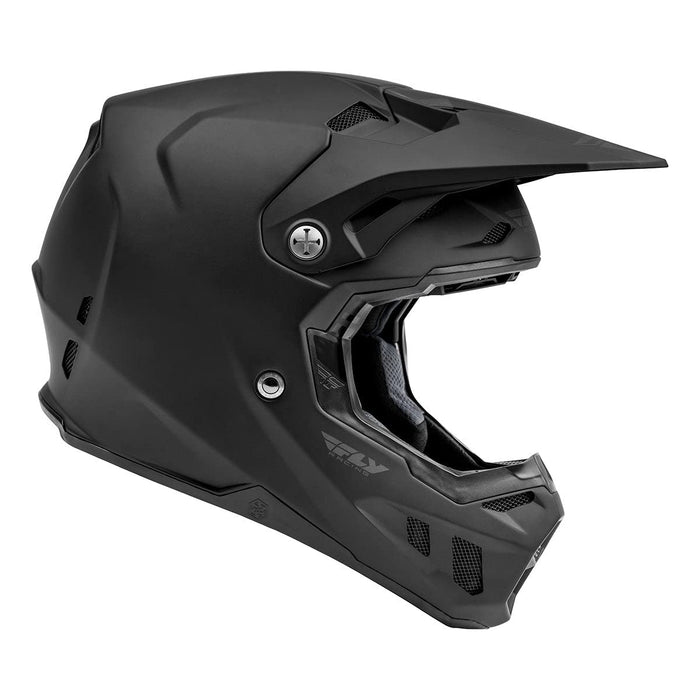 Fly Racing Adult Formula CC Solid Helmet (Matte Black, Medium)