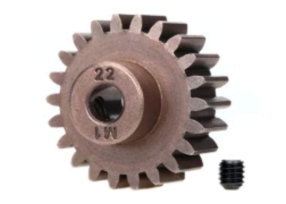 Traxxas 6495X 22-T Pinion Gear 1.0 Metric Pitch Fits 5Mm Shaft (Compatible with Steel Spur Gears) Vehicle