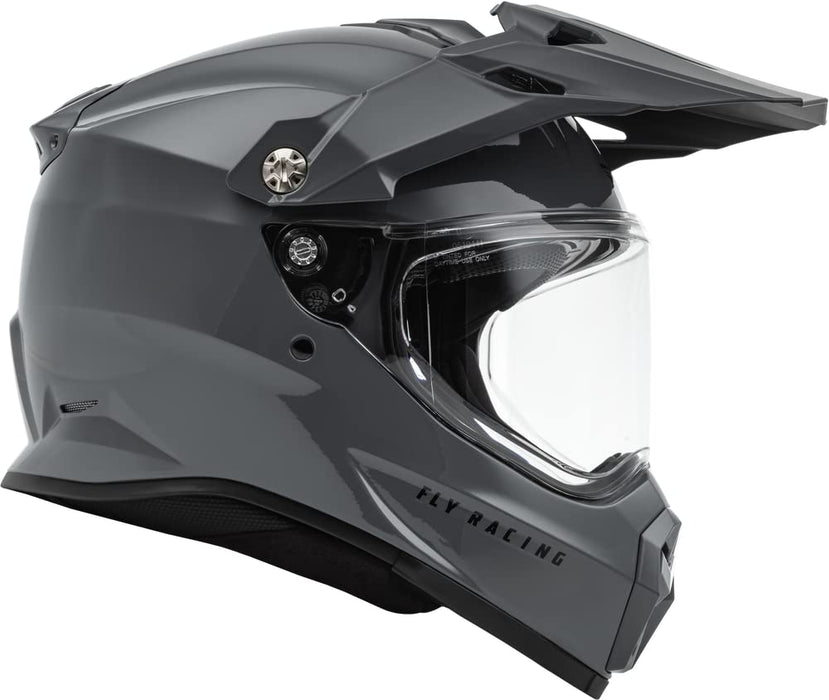 Fly Racing Trekker Helmet (Grey, Small)