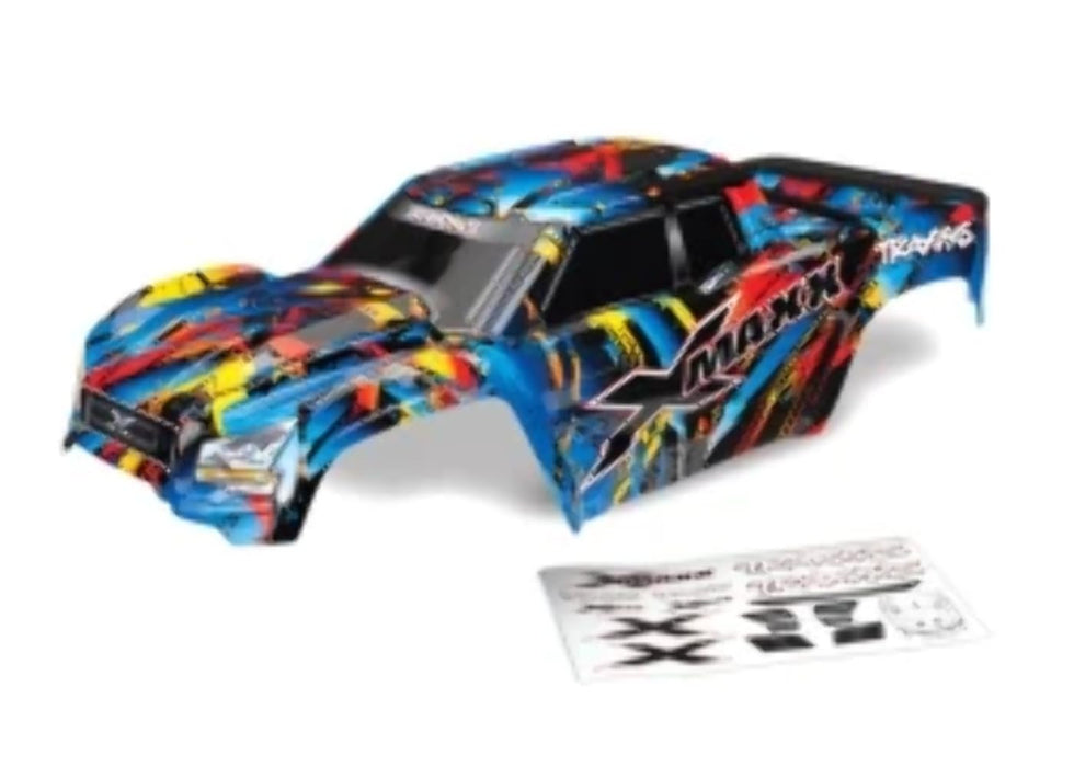 Traxxas Body X-Maxx Rock n' Roll (Painted Decals Applied) (Assembled with Tailgate Protector)