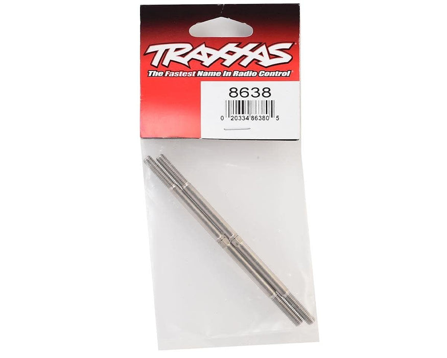 Traxxas 8638 5Mm Steel Toe Links Silver