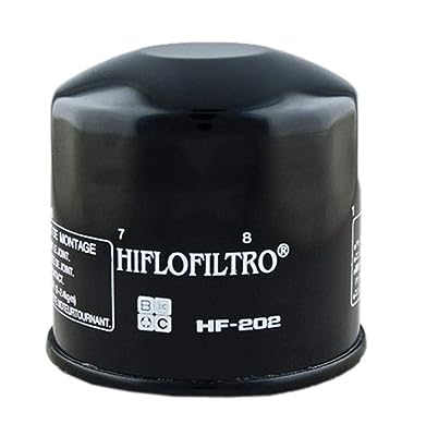 Hiflofiltro Hf202 Premium Oil Filter, Black HF202