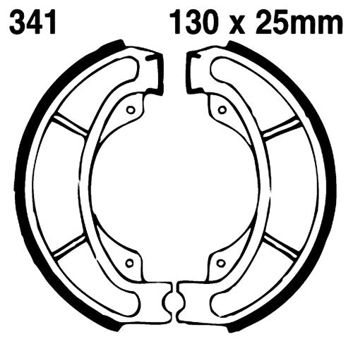 EBC Brakes 341 Brake Shoe