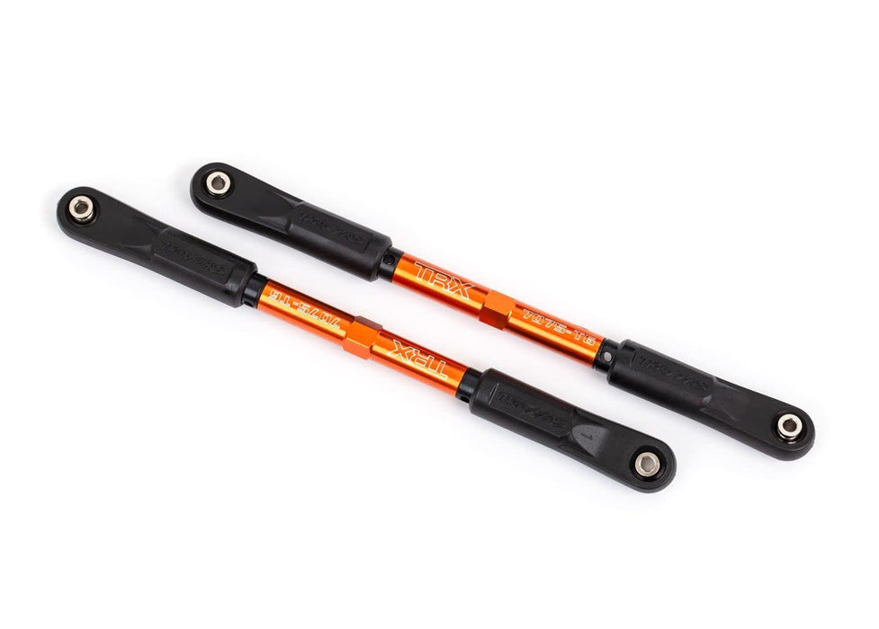 Traxxas 9548T Camber Links Rear (Tubes Orange-Anodized 7075-T6 Aluminum): Sledge