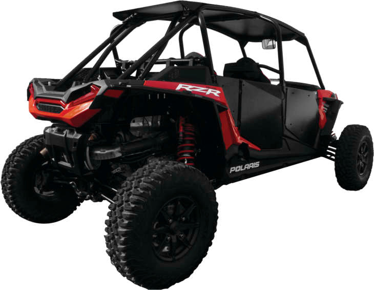Dragonfire Racing® Utv Doors-Rzr-4 1000 Black 07-1802
