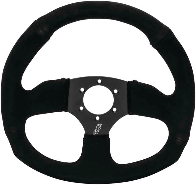 Dragonfire Racing® Iron Series D Suede St Wheel Black 04-0303