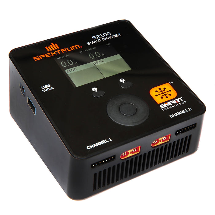 Spektrum Fits Smart S2100 2100 Ac Rc Remote Control Battery Charger, 2X100W Spmxc1010 SPMXC1010