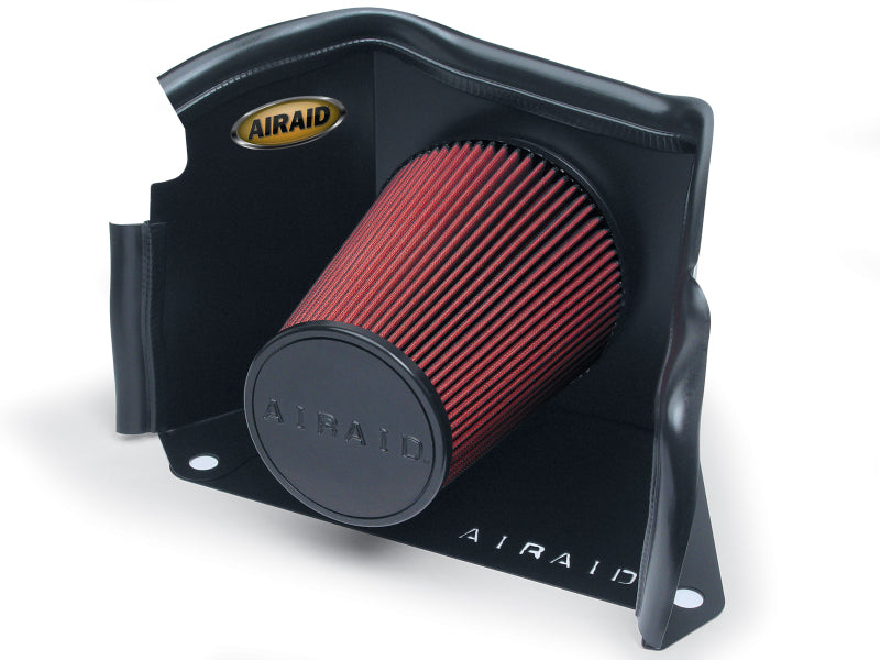 Airaid Cold Air Intake System By K&N: Increased Horsepower, Cotton Oil Filter: Compatible With 2003-2009 Hummer (H2) Air- 200-183