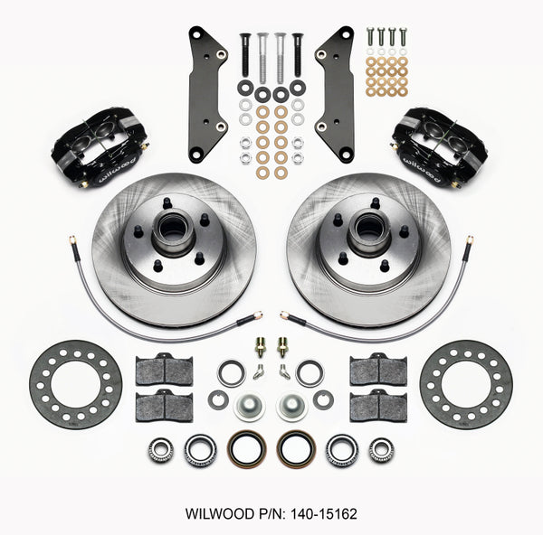 Wilwood Forged Dynalite-M Front Kit 11.88in 1 PC Rotor&Hub Cadillac 1957-60 140-15162