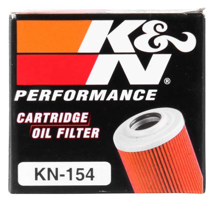 K&N Motorcycle Oil Filter: High Performance, Premium, Designed To Be Used With