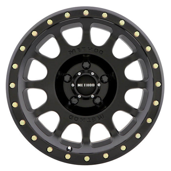 Method MR305 NV 20x9 +25mm Offset 5x150 116.5mm CB Matte Black Wheel MR30529058525