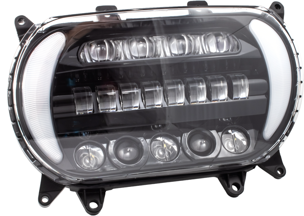 Letric Lighting Co. LLC-5LRA-TS Sharktooth LED Headlight with Turn Signals