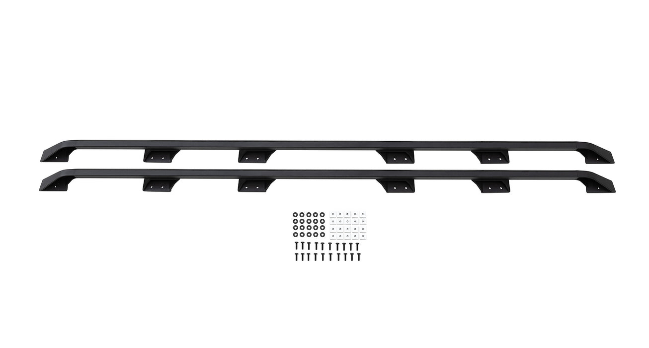 Rhino Rack Vortex Roc25 Flush Black 2 Bar Roof Rack RV0511B