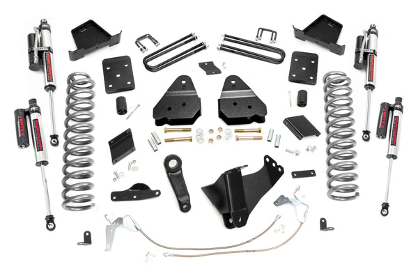 Rough Country 6 Inch Lift Kit Gas No Ovld Vertex Fits Ford F-250 Super Duty (11-14) 53350
