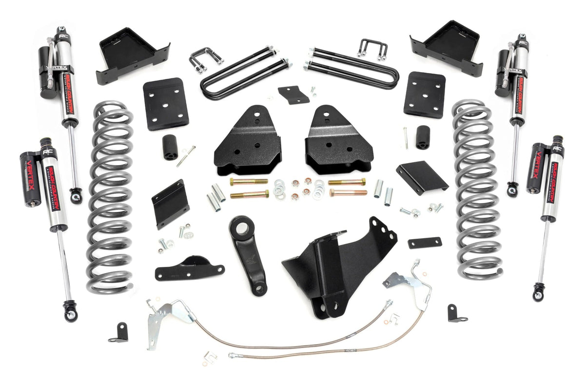 Rough Country 6 Inch Lift Kit Diesel Ovld Vertex Fits Ford F-250 Super Duty (11-14) 56450