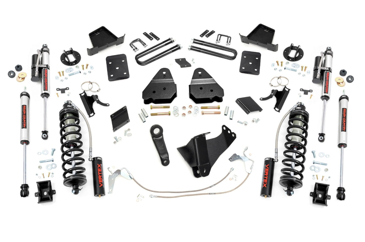 Rough Country 6 Inch Lift Kit Diesel No Ovld C/O Vertex Fits Ford F-250 Super Duty (15-16) 55159