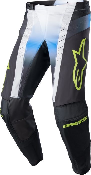 Alpinestars 2023 Techstar Push Men's Off-Road Motorcycle Pants - Nightlife Blue/White / 38