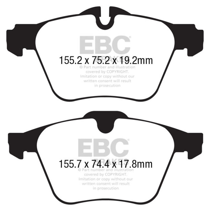 Ebc Redstuff Brake Pad Sets DP32189C
