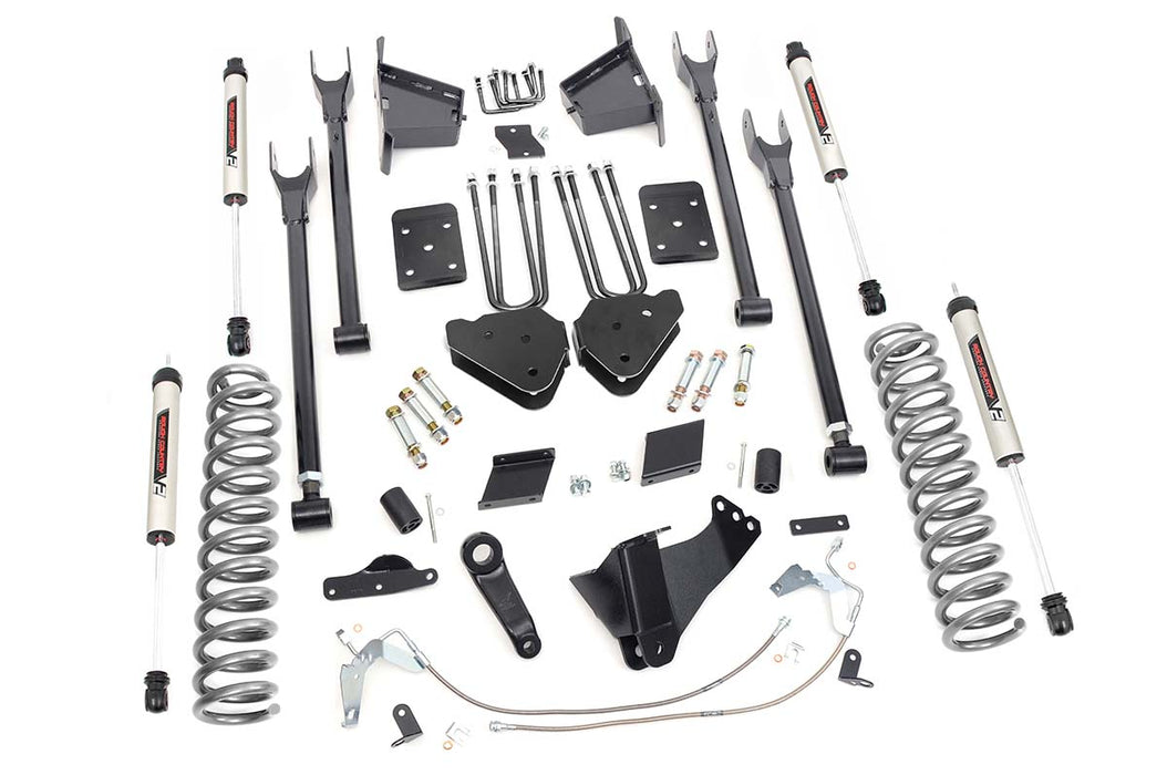 Rough Country 6 Inch Lift Kit 4-Link No Ovld V2 Ford F-250 Super Duty (11-14) 53270