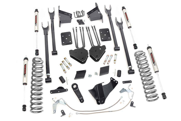 Rough Country 6 Inch Lift Kit 4-Link Ovld V2 Fits Ford F-250 Super Duty (11-14) 56570