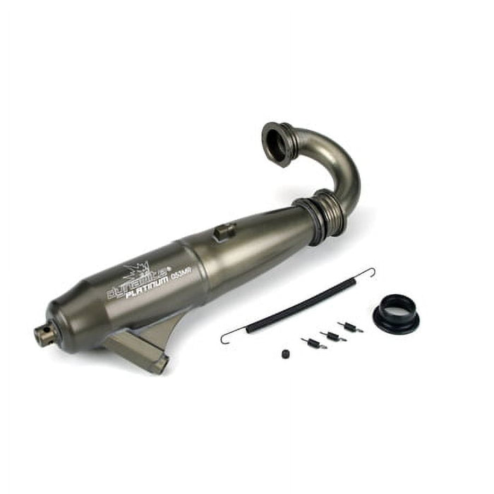 Dynamite 1/8 053 Mid-Range Inline Exhaust SysHard Anodized DYNP5003 Mufflers/Tuned Pipes