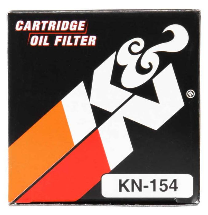 K&N Motorcycle Oil Filter: High Performance, Premium, Designed To Be Used With