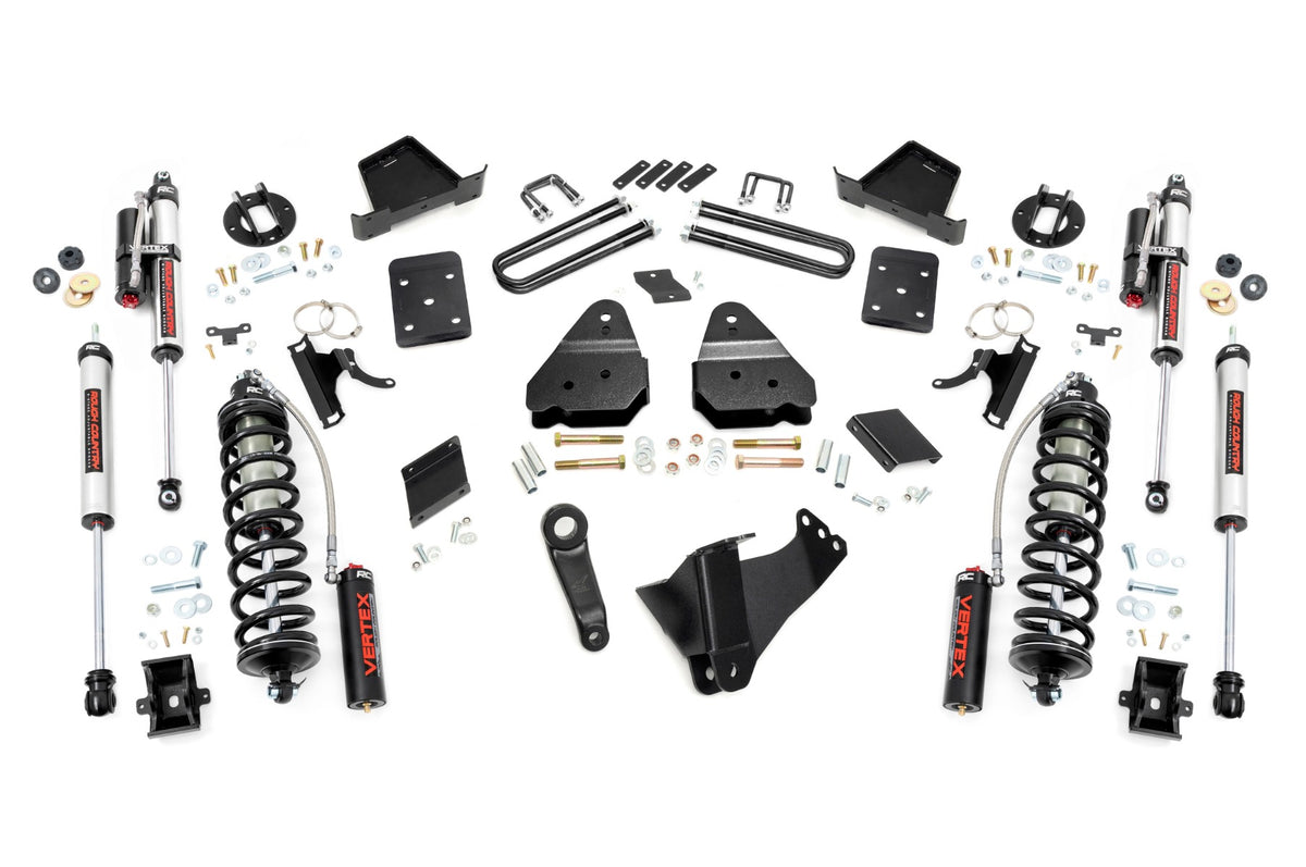 Rough Country 6 Inch Lift Kit Gas No Ovld C/O Vertex Fits Ford F-250 Super Duty (11-14) 53359