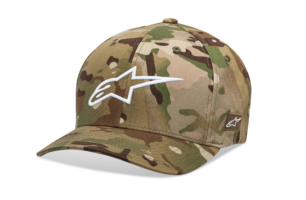 Alpinestars Standard Ageless Camo Hat Green/White Lg/XL, Multi, one_Size