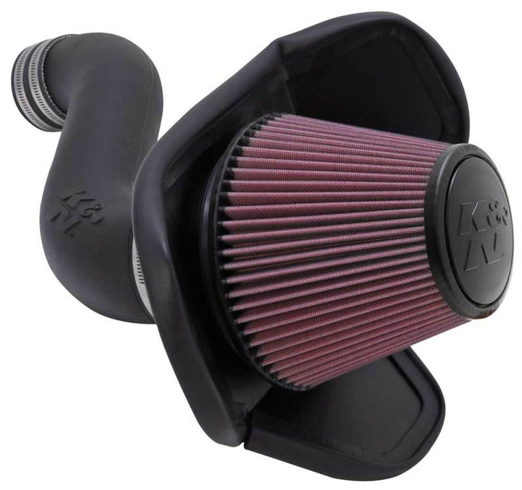 K&N 05 Compatible with Dodge Magnum / Chrysler 300 V6-3.5L Performance Intake Kit 57-1543
