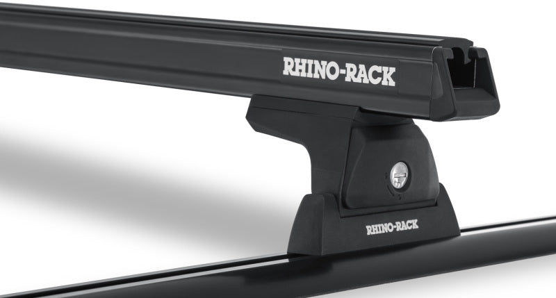 Rhino-Rack Heavy-Duty Black 2 Bar 54 Roof Rack System - Y01-120B"