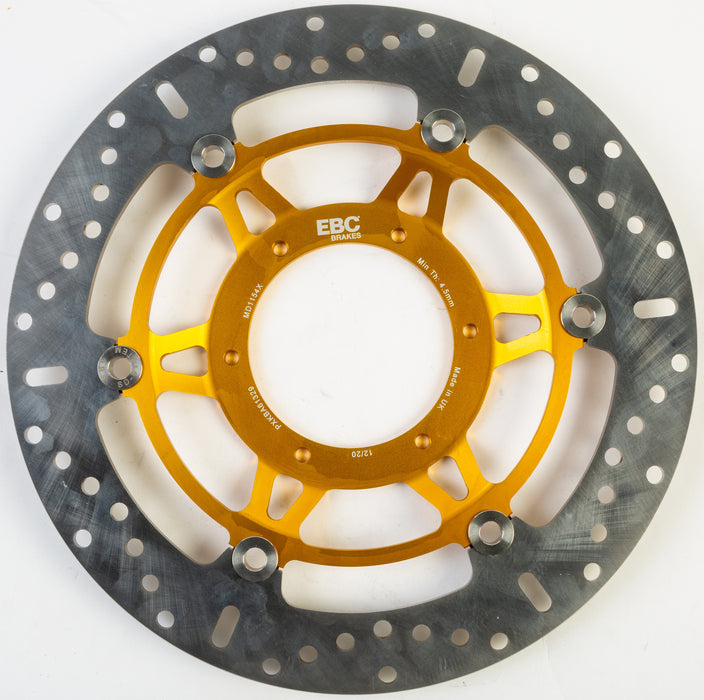 EBC Brakes MD1154X X Brake Rotor with S Drive System Full Circle Profile