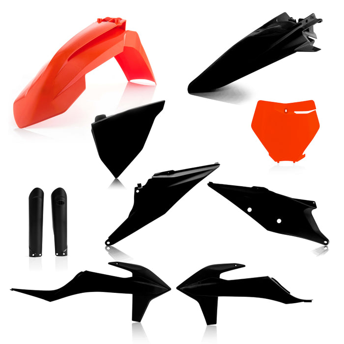 Acerbis Full Plastic Kits For Fits KTM Back In Black () 2726495225