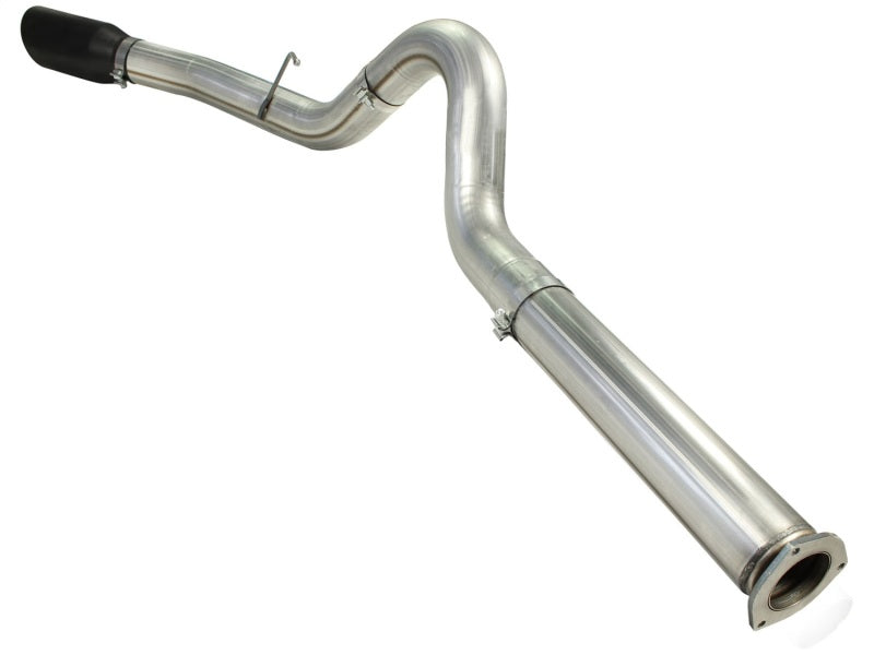 aFe MACHForce XP 5in DPF-Back Stainless Steel Exhaust , Blk,Ford Diesel Trucks 11-14 V8-6.7L td 49-43055-B