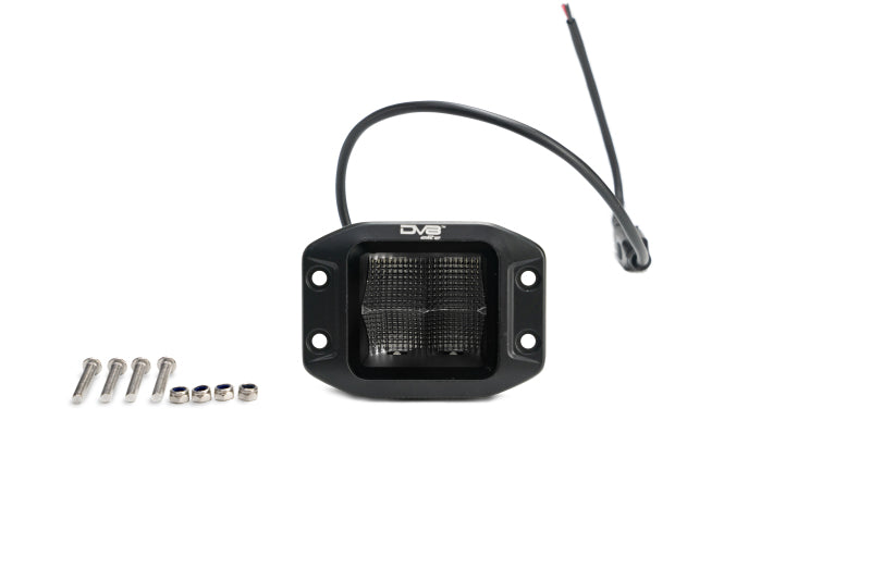 DV8 Offroad Elite Series 3in Cube LED Light 40W Spot 3W LED BE3FMW40W