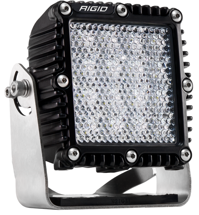 Rigid Industries Q-Series Pro Led Light, Drive Diffused, Black Housing, Single 544513
