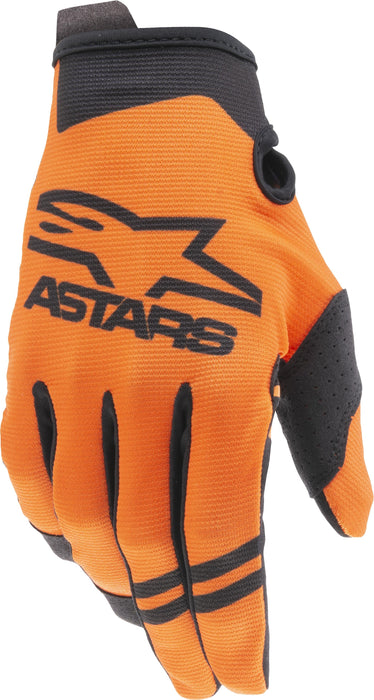 Alpinestars Youth Radar Gloves Orange/ Black Xs 3541821-41-XS
