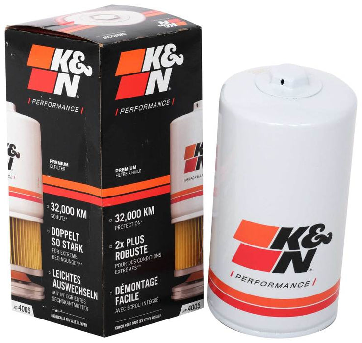 K&N Premium Oil Filter: Protects Your Engine: Compatible With Select 2011-2019 Ford (F250 Super Duty, F350 Super Duty, F450 Super Duty, F550 Super Duty, F650), Hp-4005 HP-4005