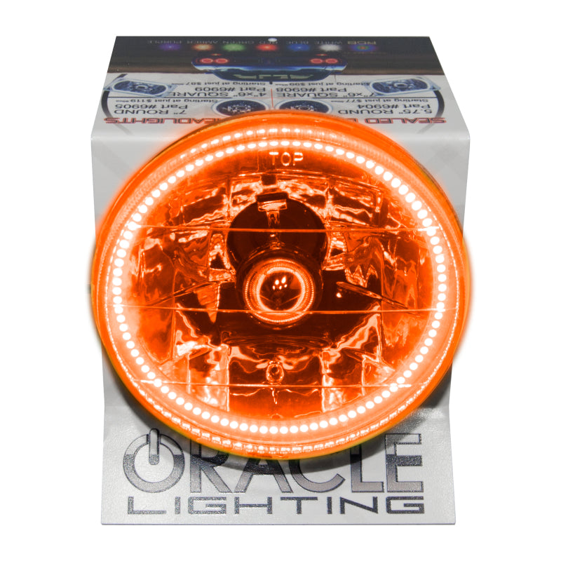 Oracle 5.75 Sealed Beam Powered Display Amber SEE WARRANTY 8066-005