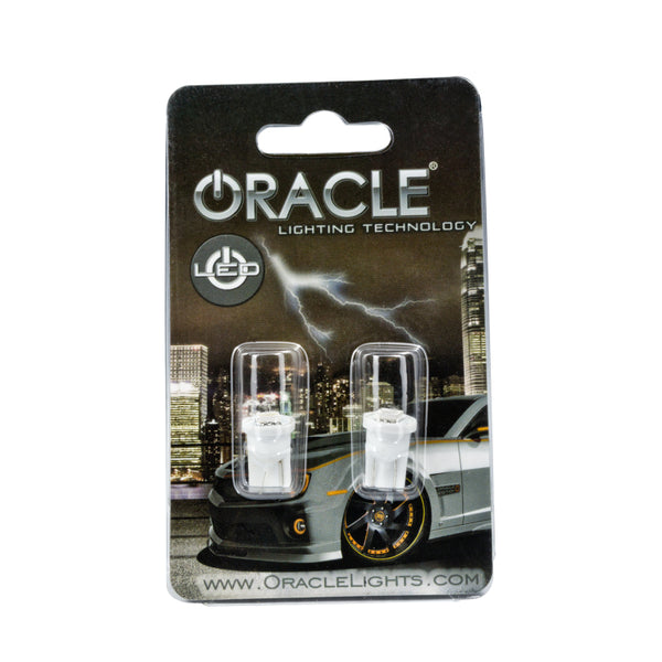 Oracle T10 1 LED 3-Chip SMD Bulbs (Pair) Green SEE WARRANTY 4806-004