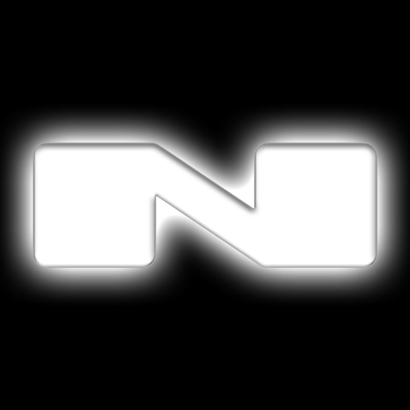 ORACLE Lighting Universal Illuminated LED Letter Badges Matte Wht Surface Finish N SEE WARRANTY 3140-N-001