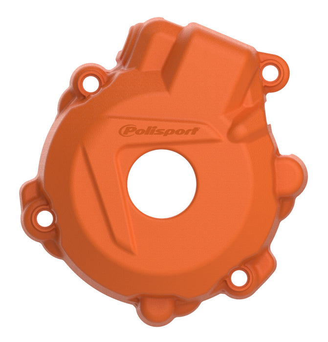 Polisport Ignition Cover Protector (ORANGE KTM) For 14-16 KTM 350EXCF