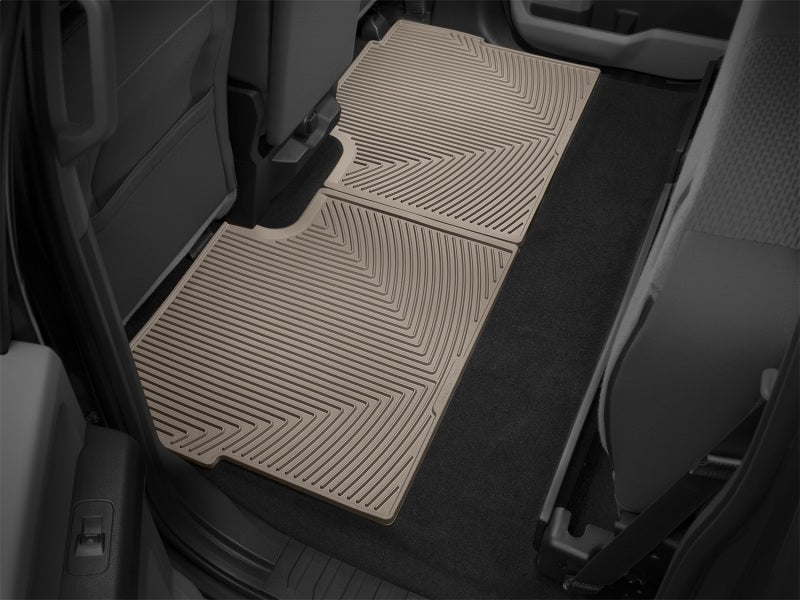 WeatherTech 2015-2020 Ford F-150 Rear Rubber Mats Tan W346TN