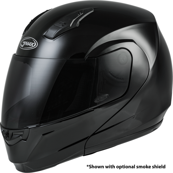 Gmax Md-04, Dot Approved Modular Helmet For Motorcycles, Scooters, Spyders, Mopeds And More (Black) G104029