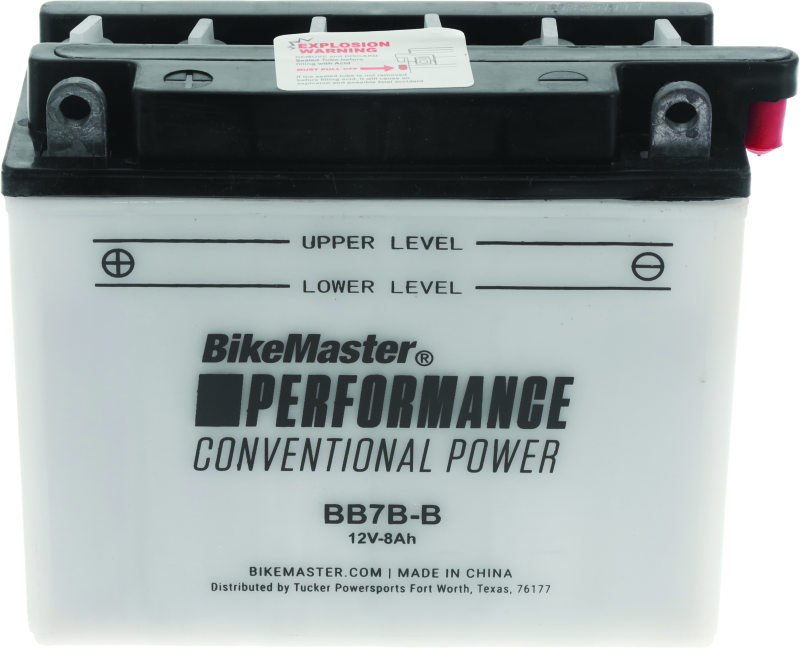 BikeMaster Performance Conventional Battery BB7B-B