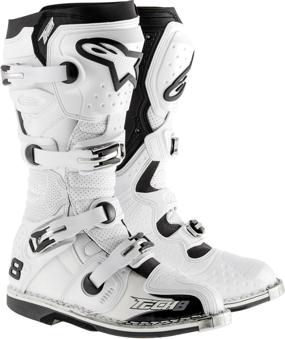 Alpinestars Tech 8 Rs Boots White Vented Sz 07 2011015-20-7