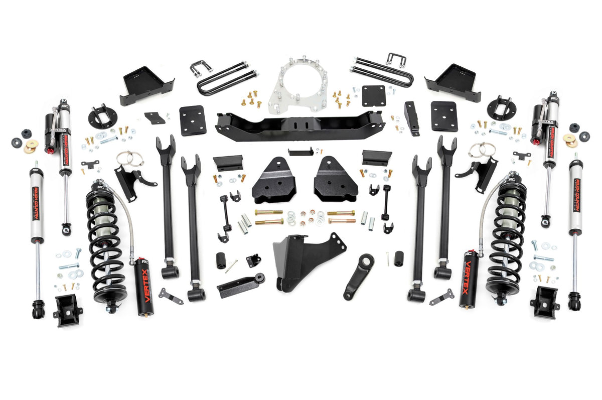 Rough Country 6 Inch Lift Kit 4-Link Ovld C/O Vertex Fits Ford F-250/F-350 Super Duty (17-22) 56057