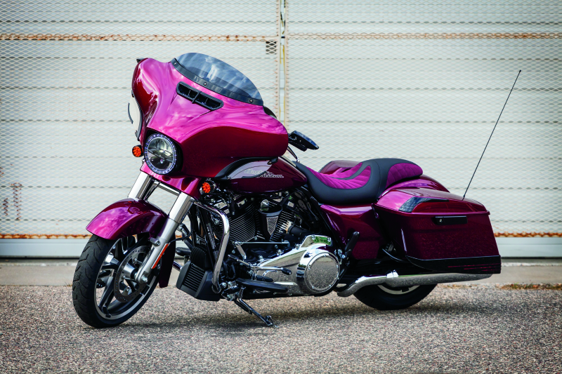 Kuryakyn Motorcycle Accessory: Smooth Windshield Trim For 2014-19 Harley-Davidson Motorcycles, Gloss Black 1389
