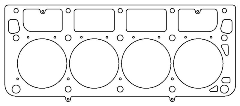 Cometic GM LS1 (w/M.I.D. Sleeves) 4.165 inch Bore .066 inch MLS-5 Headgasket C5790-066