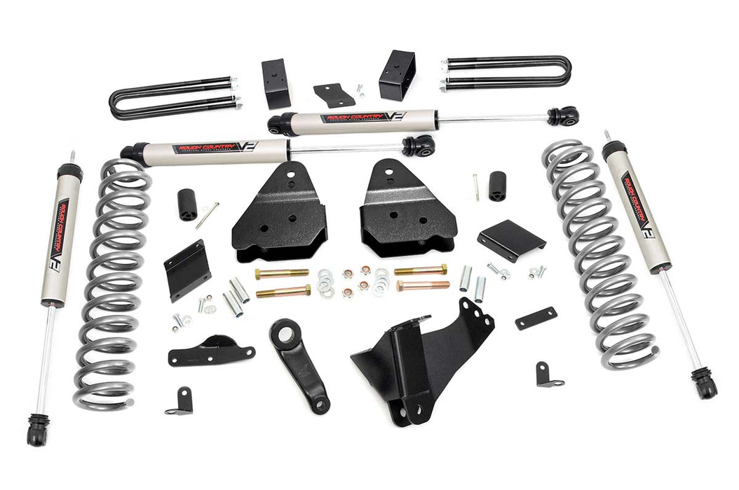 Rough Country 4.5 Inch Lift Kit No Ovld V2 Ford F-250 Super Duty 4Wd (11-14) 53070