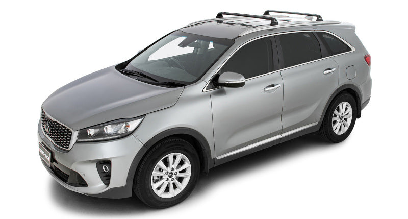 Rhino Rack Rhino-Rack 16-20 Kia Sorento Um 5 Door Suv W/Flush Rails Vortex Rvp 2 Bar Roof Rack Black RVP87